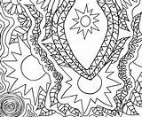 Solstice Goddess Litha Printable sketch template
