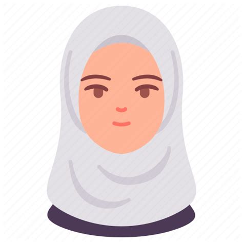 avatar hijab woman icon png diseño de camisa