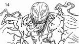 Venom Cool2bkids Spiderman sketch template