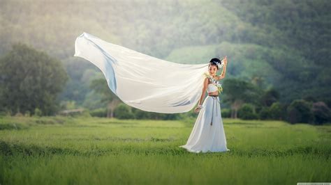 asian bride white dress 4k hd desktop wallpaper for 4k ultra hd tv wide and ultra widescreen
