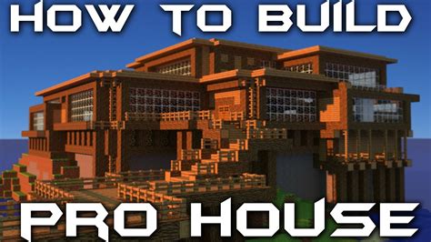 build   pro house  minecraft youtube