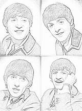 Beatles Coloring Pages Filminspector Downloadable Concerned 1960s Became Went Less They sketch template