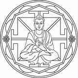 Buda Colorear Budistas Budista Budismo Zen Desenho Páginas Az Religiosos Siddhārtha Dioses Azcolorear Escolha Hindues sketch template
