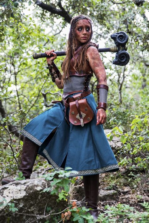 Aslaug Armor Female Leather Fantasy Medieval Viking