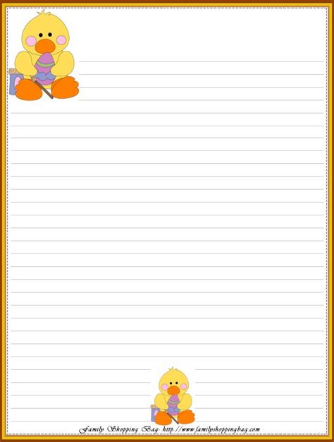 easter stationery file  easterduckypng resolution