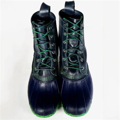 L L Bean Shoes Ll Bean Boots Womens 8 Limited Ed Blue Green Poshmark