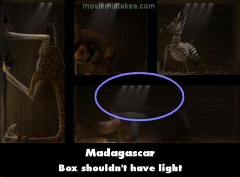 Madagascar 2005 Movie Mistakes Goofs And Bloopers