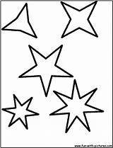 Star Coloring Shapes Drawing Kids Shape Pages Printable Stars Outline Drawings Clipart Print Five Cliparts Library Various Fun Clip Getcolorings sketch template
