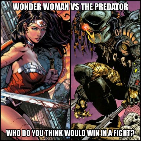 Wonder Woman Vs The Predator By Subzero667 On Deviantart