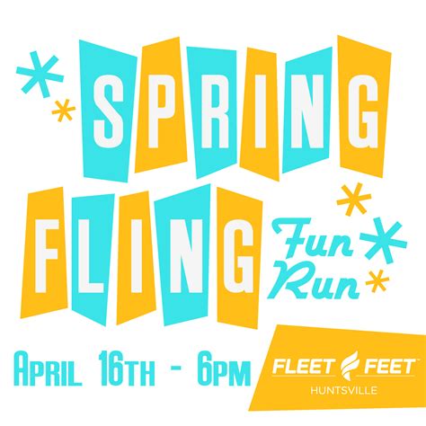 spring fling fun run fleet feet sports huntsville