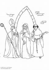 Clergy Coloring Pages Large Edupics sketch template