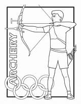 Coloring Summer Olympics Pages Olympic Archery Abcteach Quotes Kids Synchronized Perfect Gymnastics Crafts Swimming Clip Getcolorings Events Winter Color Sports sketch template