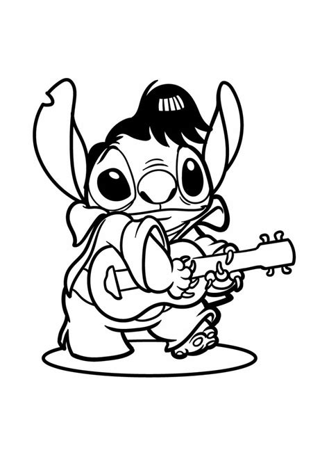 stitch coloring pages  printable pages  kids