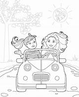 Doll Coloring Pages Generation Books Car Print Template Zoom sketch template
