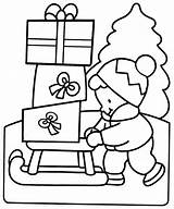 Coloring Pages Christmas Printable Gifts Presents Kid Color Gift Bringing Gif Book Kids Popular sketch template