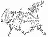 Arabian Coloring Horse Pages Getcolorings Running Color Printable sketch template