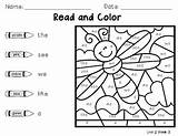 Color Kindergarten Code Read Wonders Ratings Tpt sketch template