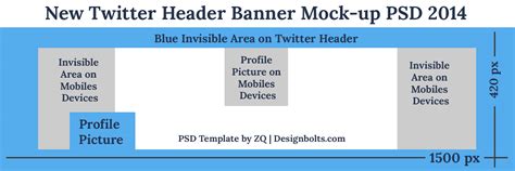 twitter header banner size  psd mockup template  designbolts
