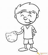 Cookie Coloring Pages Date Kids Playinglearning sketch template