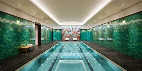 indoor pool design    splash architectural digest