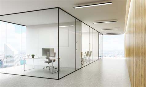 enhance your workplace with stylish glass office partitions