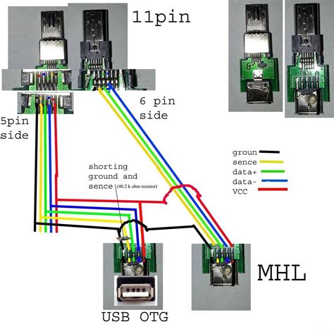 usb wiring schematic