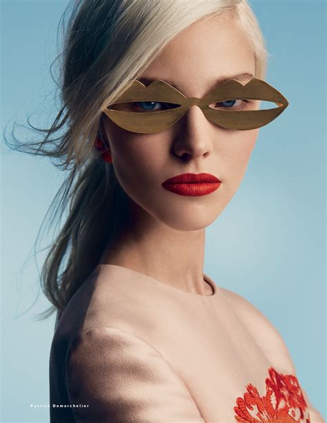 A Perfect Eye Sasha Luss By Patrick Demarchelier For