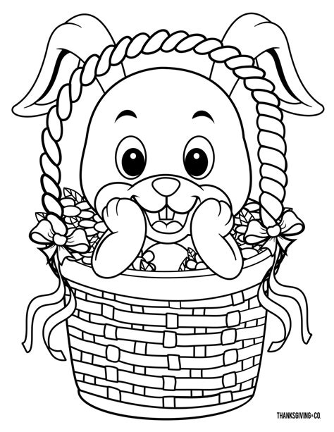printable easter coloring pages  kids  love