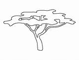 Tree African Drawing Trees Template Pattern Africa Printable Stencil Acacia Templates Patterns Outline Stencils Coloring Patternuniverse Silhouette Safari Drawings Savanna sketch template