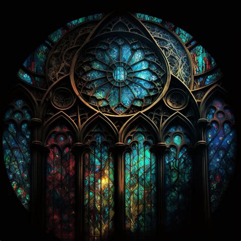 Gothic Stained Glass By Sint3tico On Deviantart