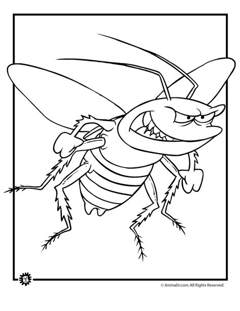 bugs coloring pages woo jr kids activities