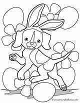 Coloring Beagle Pages Puppy Corgi Popular Coloringhome Easter sketch template