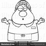 Lunch Lady Clipart Illustration Thoman Cory Royalty Rf sketch template