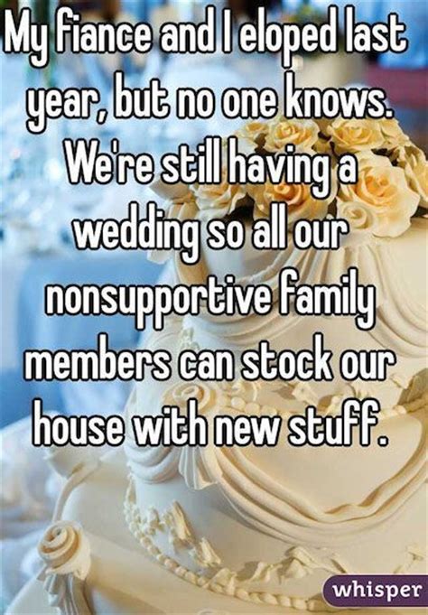11 confessions from couples who eloped or wished they did
