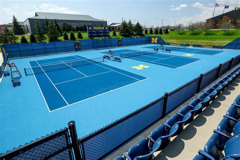 university  michigan varsity tennis center william clay ford outdoor