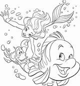 Mewarnai Colorir Sketsa Desenhos Arielle Tokoh Mermaids Mereka Depan Olds Malen Sereia Fabian Pequena Tinkerbell Peri sketch template