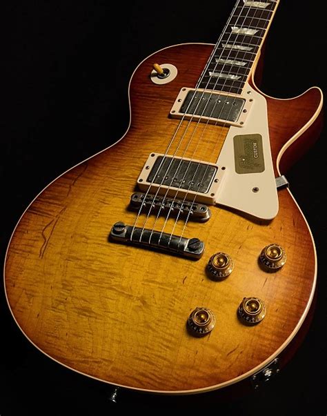 Gibson Custom Shop 59 Les Paul Billy Gibbons Pearly Reverb