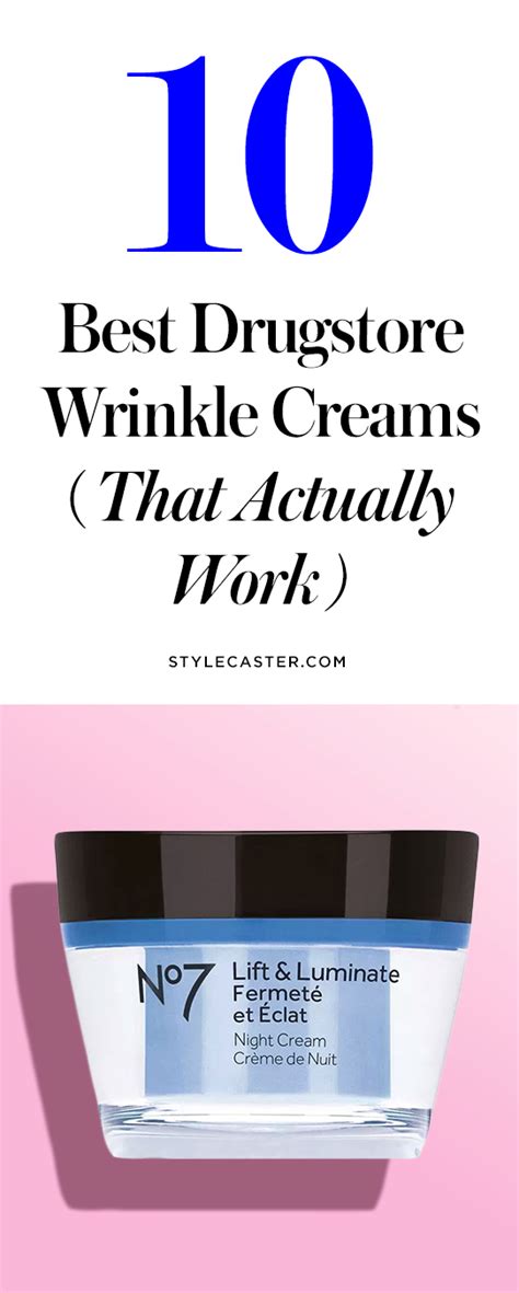 10 best drugstore wrinkle creams we love stylecaster