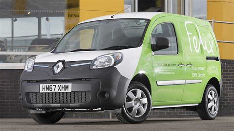 london charity  green   renault electric vans