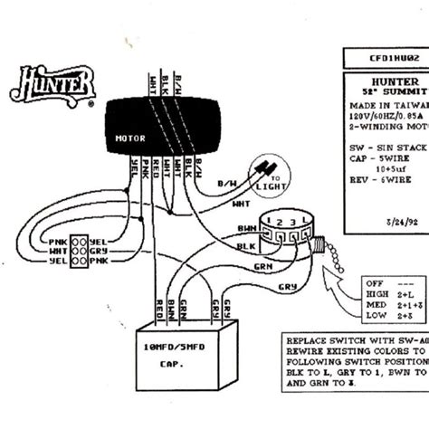 wiring diagram hampton bay ceiling fan remote