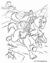 Merida Coloring Brave Pages Horse Colouring Elinor Princess Choose Board Book Disney Printable sketch template