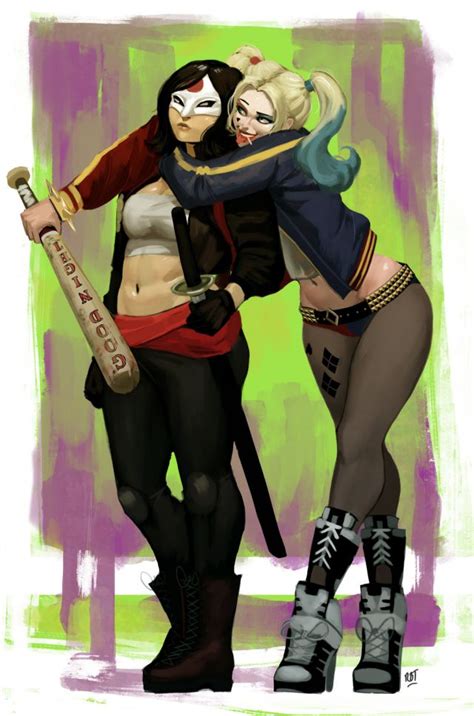 katana and harley quinn katana porn and pinup art sorted by position luscious