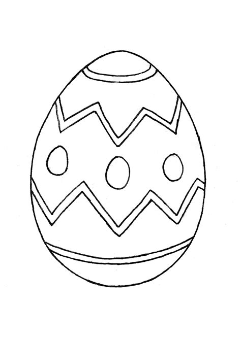 easter eggs template printable