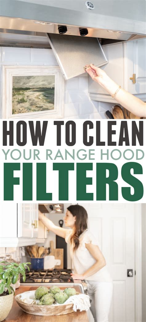 clean range hood filters  creek  house