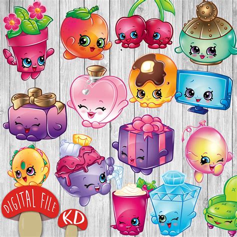 shopkins season  clipart png images characters diy instant
