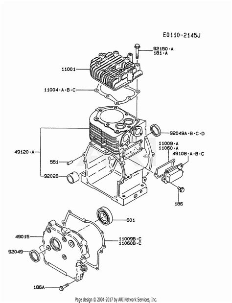 small engine parts diagram