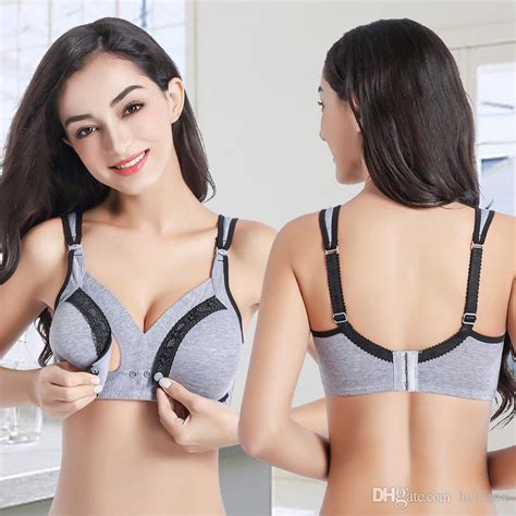 2019 hot sell sexy nursing push up front open feeding bra