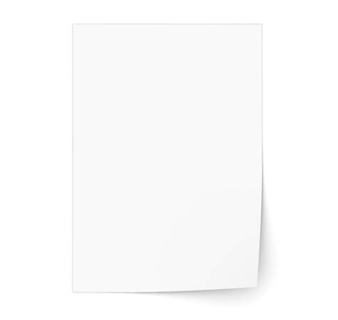 blank sheet  white paper