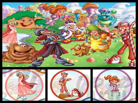 candyland characters pictures and names