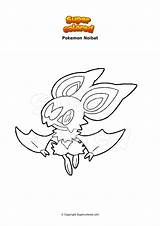 Colorare Noibat Ausmalbilder Urshifu Supercolored Gigamax Pokémon sketch template